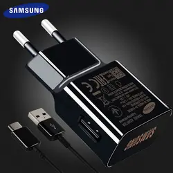 Samsung S8 S9 плюс оригинальный быстро Зарядное устройство 1,2 м Тип usb C кабель 15 Вт 9V1. 67A сетевой адаптер EU/US/UK Note8 S 9 S 8 C5 C7 C9pro