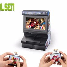 WOLSEN 4,3 дюймов беспроводной аркадный контроллер мини аркадная портативная игровая консоль 300 игр большой экран видео игровая консоль для подарка