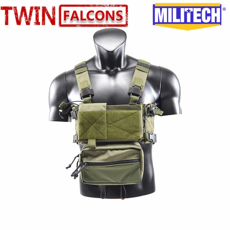 MILITECH Twinfalcons 500D Подлинная Cordura Mil Spec Военная MK3 нагрудная пластина для снаряжения боевой тактический жилет армейский Spiritus Rig