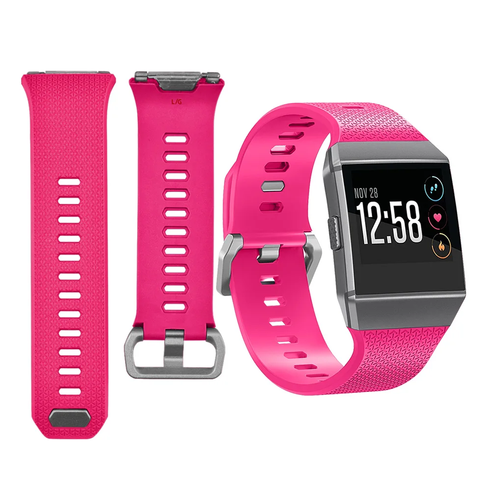 Силиконовый ремешок на запястье спортивный браслет сменный для часов Fitbit ионный