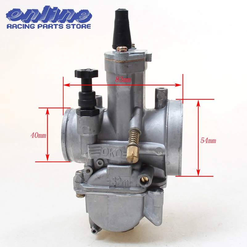 New OKO PWK 32mm Power Jet Carburetor Carb For Scooters Dirt bike ATV
