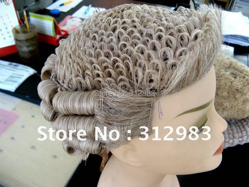 hand made barrister wig horse hair 1#|hair sink|hair scalphair ex -  AliExpress