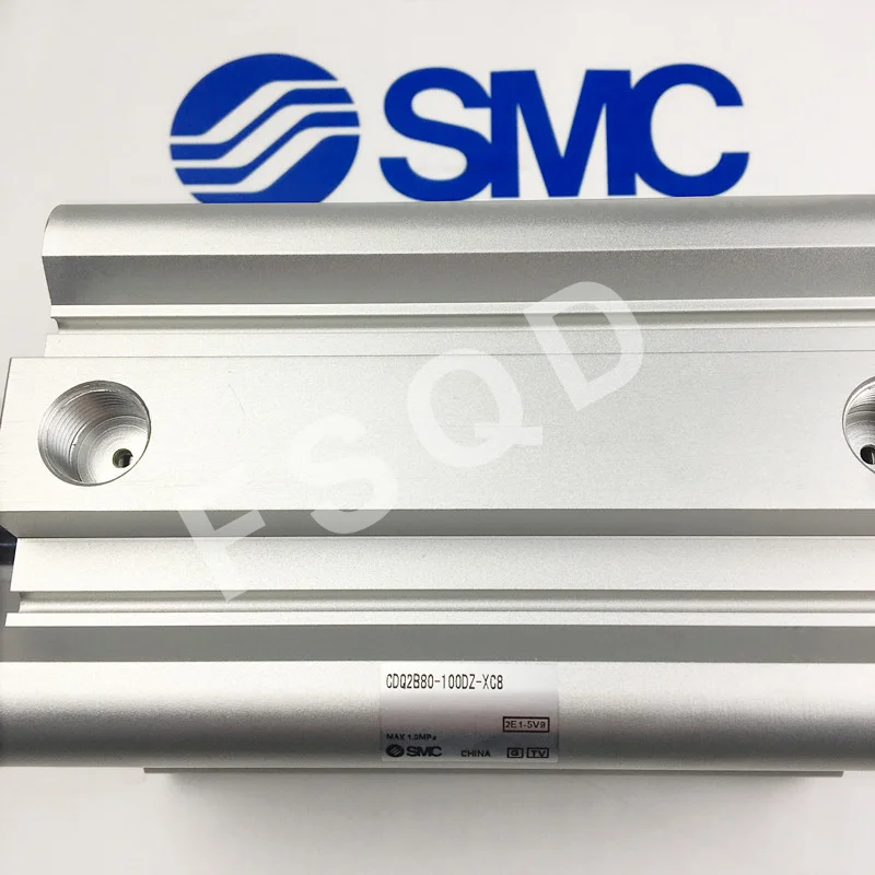 CDQ2B80-50DZ CDQ2B80-75DZ CDQ2B80-100DZ CDQ2B80-100DZ-XC8 SMC Компактный цилиндр Пневмоинструмент CDQ2B серии