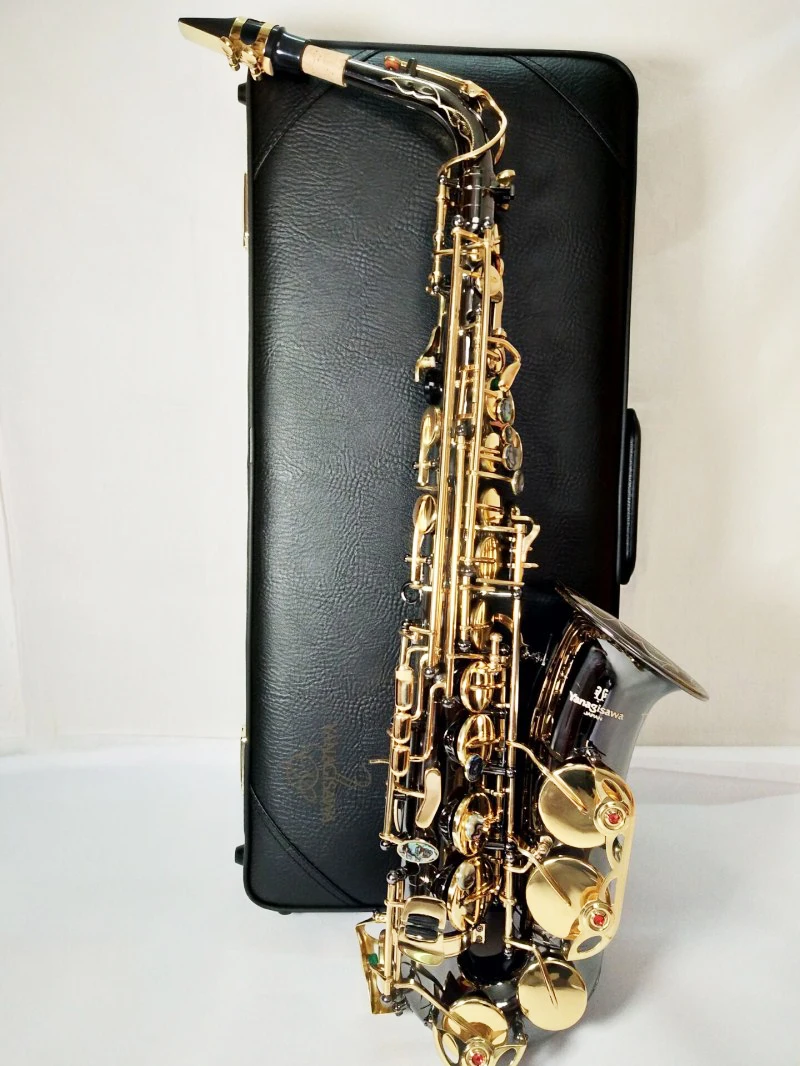 Japan Saxophone Yanagisawa A 991 A WO10 Eb Sax Alto Black Nickel Gold