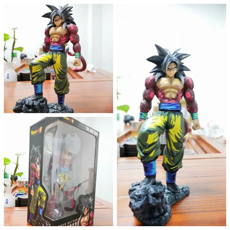 

Anime Dragon Ball GT Super Saiyan 4 Son Goku Kakarotto SMSP PVC Action Figure Collection Toys