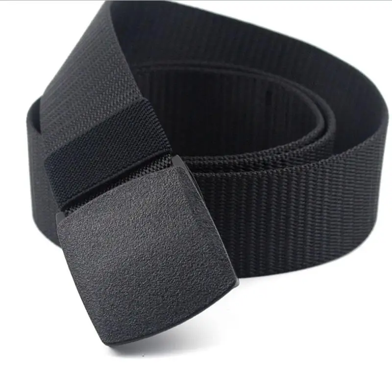 mens dress belts Men's belt Adjustable women Belt Men Outdoor Travel Tactical Waist High Quality Automatic Buckle Nylon Unisex Belts Strap 3.8cm brown designer belt Belts