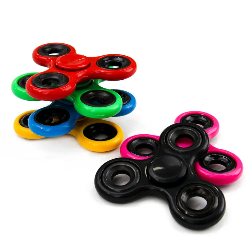 Anxiety Stress Relief Anti Stress Finger Gyro Spinner Fidget Hobbies Fun Reliever Spiral Kid Toy for Adult Good Toy Random Color