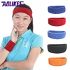 Cotton Men Women Running Headband Sports Head Sweat Bands Badminton Tennis Headband Sweatband Yoga Hair Bands Volleyball Gym 4