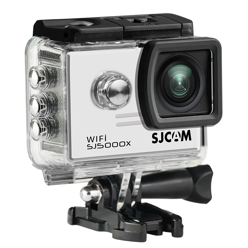 SJCAM SJ5000X Elite WiFi 4K 24fps 2K30fps Gyro Sports DV 2,0 lcd NTK96660 Дайвинг 30m Водонепроницаемая Экшн-камера - Цвет: Белый