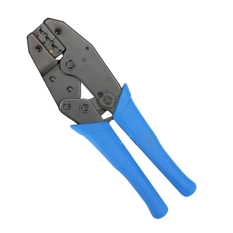 

Mini European Terminal Clamp Cold Pressed Terminal Insulation Crimping Clamp Manual Wiring Pliers Tool With Blue Handle