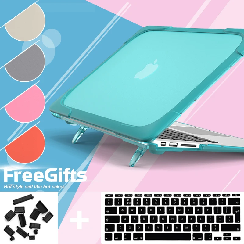Чехол для Macbook Air Pro 13 2017 2018 чехол противоударный держатель ноутбука Retina 11 12 15 A1466
