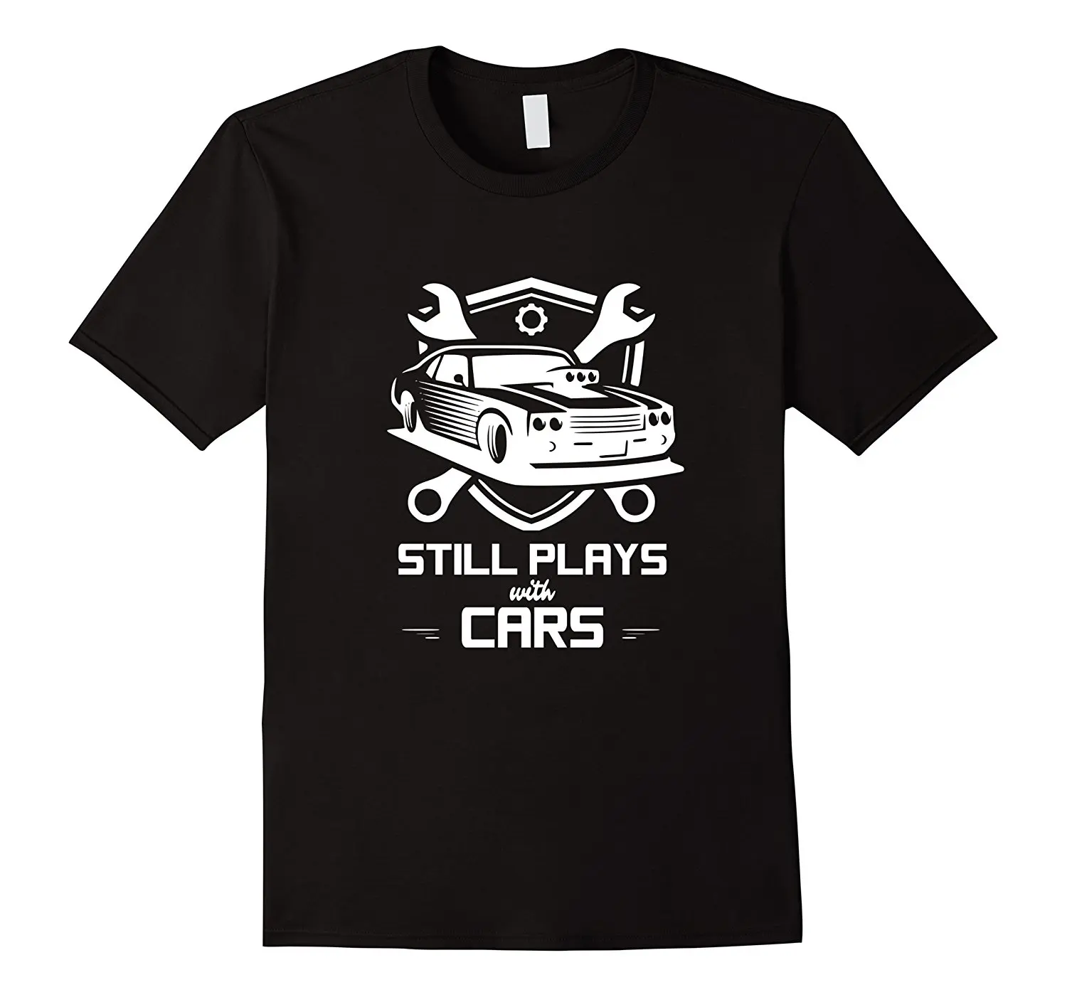 Playing With Cars Big Boys Car Wrench Toys Garage T Shirt In T