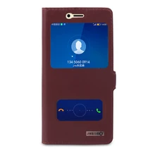 Top Quality Classic Genuine Leather Stand Cover Case For Huawei G9 Lite/P9 Lite Flip Moblie Phone Bag
