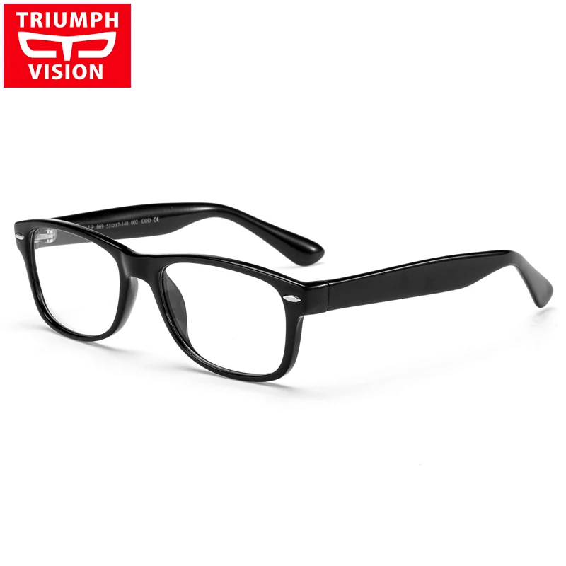 Мужские фотохромные очки TRIUMPH VISION брендовые дизайнерские в оправе с заклепками