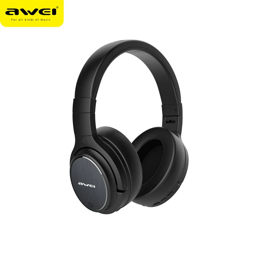 Беспроводные Наушники AWEI A950BL bluetooth ANC шумоподавляющие стереонаушники с