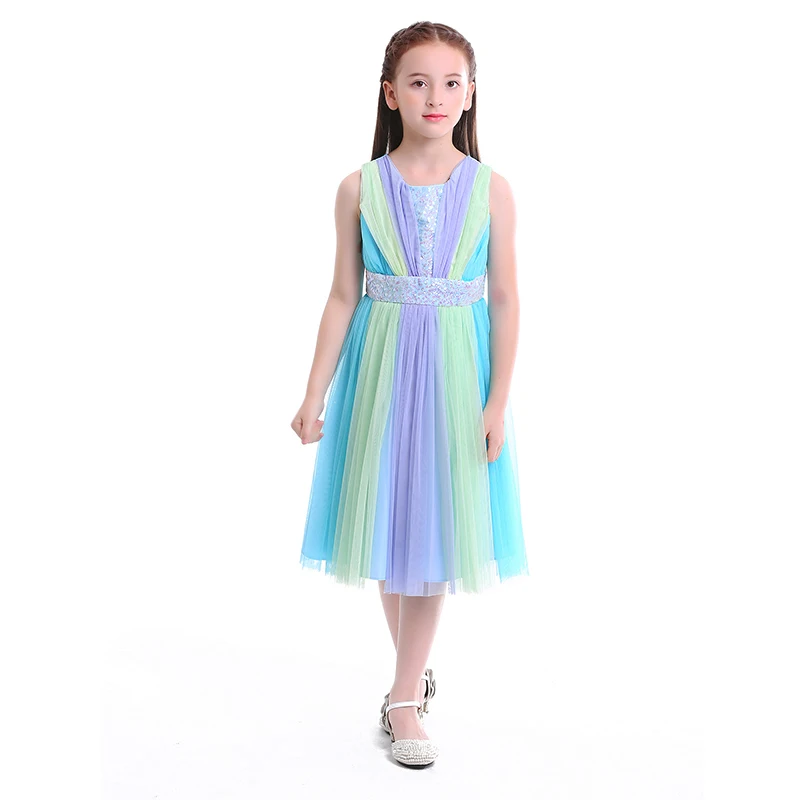 

Yatheen Girls 4-16t Ombre Layered Fit-And-Flare Dress Girls Party Dresses