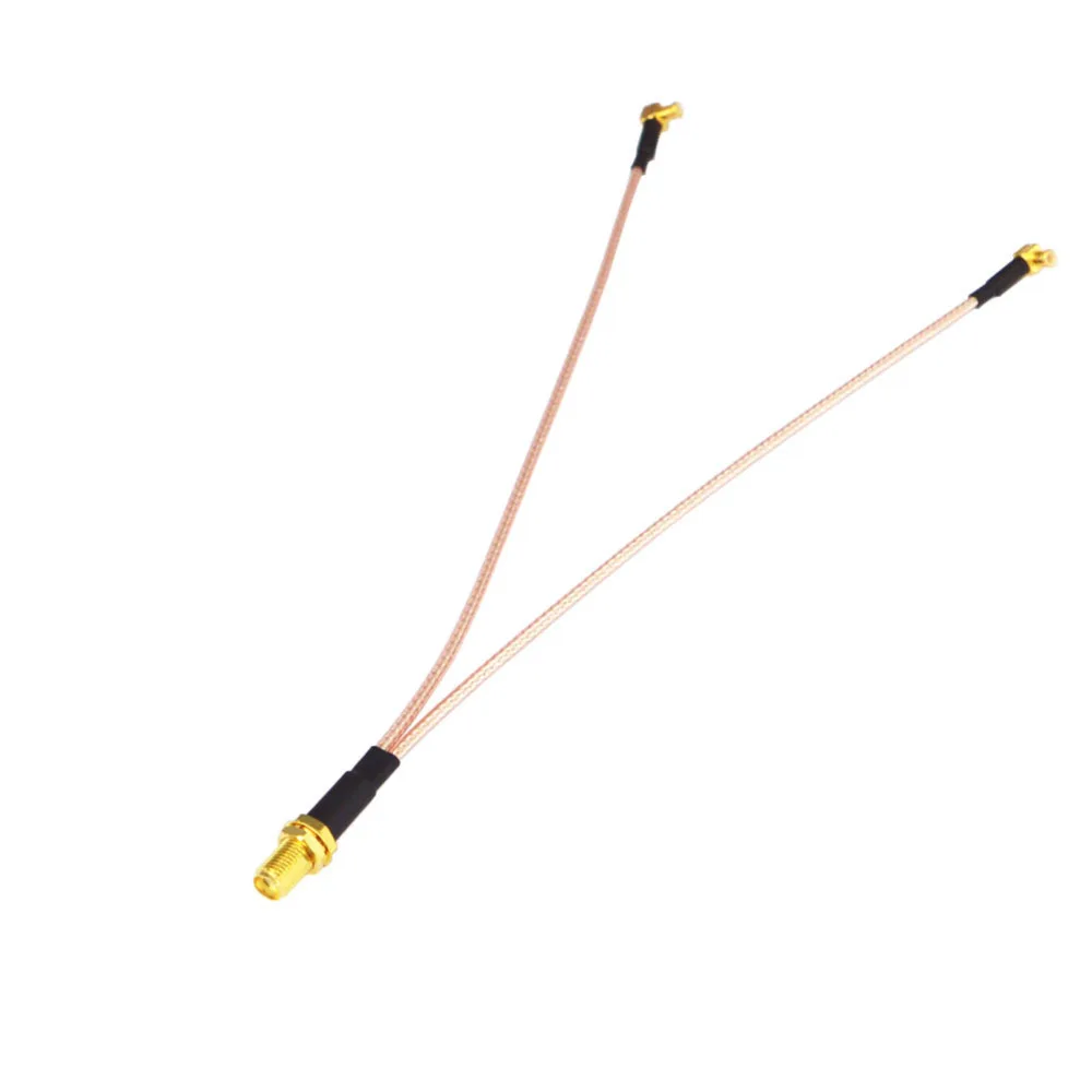 SMA Гнездовой к Y Тип 2 X Разъем TS9 Male/CRC9 Male/MCX Male сплиттер Сумматор кабель Pigtail RG 316 15 см