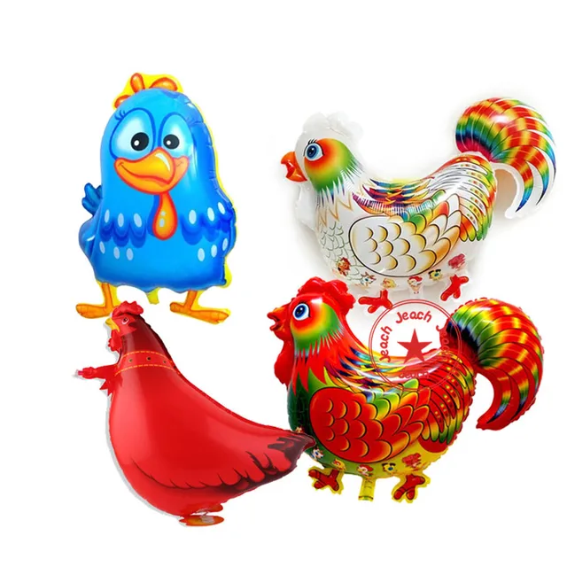 animal balloons birthday chicken duck balloon party decoration