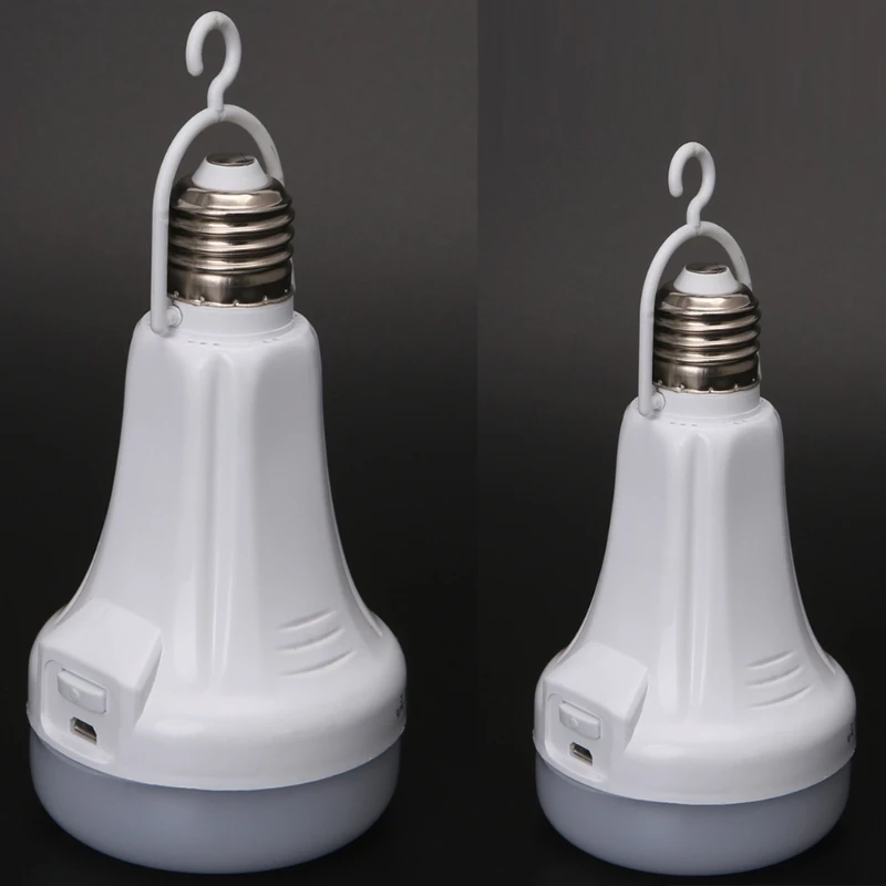 Светодиодный E27 энергосберегающий перезаряжаемый интеллектуальный свет лампы аварийные огни
