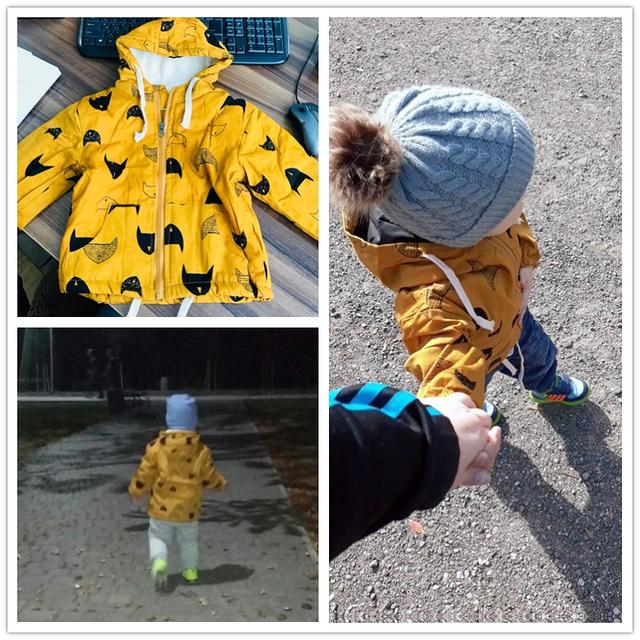 Benemaker Winter Fleece Jackets For Boy Trench Children’s Clothing 2-10Y Hooded Warm Outerwear Windbreaker Baby Kids Coats JH019