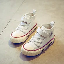 Оригинальные детские кроссовки, кроссовки для бега для мальчиков и девочек, ботинки "олдскул", все черные высокие кеды, высокие кеды из плотной ткани со звездами для младенцев, максимальный размер 38