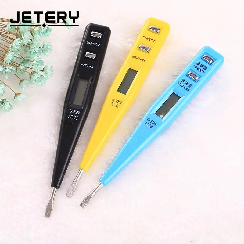 

12V-250V AC/DC Electrical Tester Pen Probe Voltage Inductance Detector