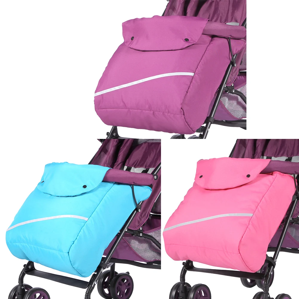 Универсальные аксессуары для детской коляски на осень и зиму, защита от холода, утолщенная теплая муфта для ног