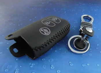 

Leather for Camry crown REIZ Key Fob Keyless Entry Remote Transmitter case cover w