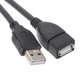 Высокое качество 3 м 10 футов медный сердечник usb штекер Женский USB 2 0 кабель 50