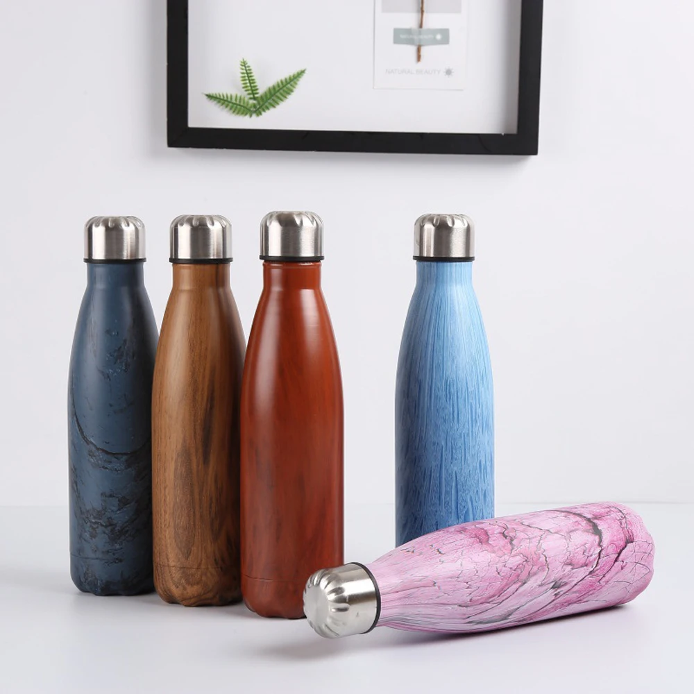 Vacuum Insulated Flask Thermal Thermos Sports Water Bottle Drink Hot Cold Chilly 