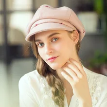 Женские шерстяные шапки для рыбака по индивидуальному заказу новые Рыбацкая шляпа осень-зима Повседневное пуловер и шапка шерстяная Кепки A128