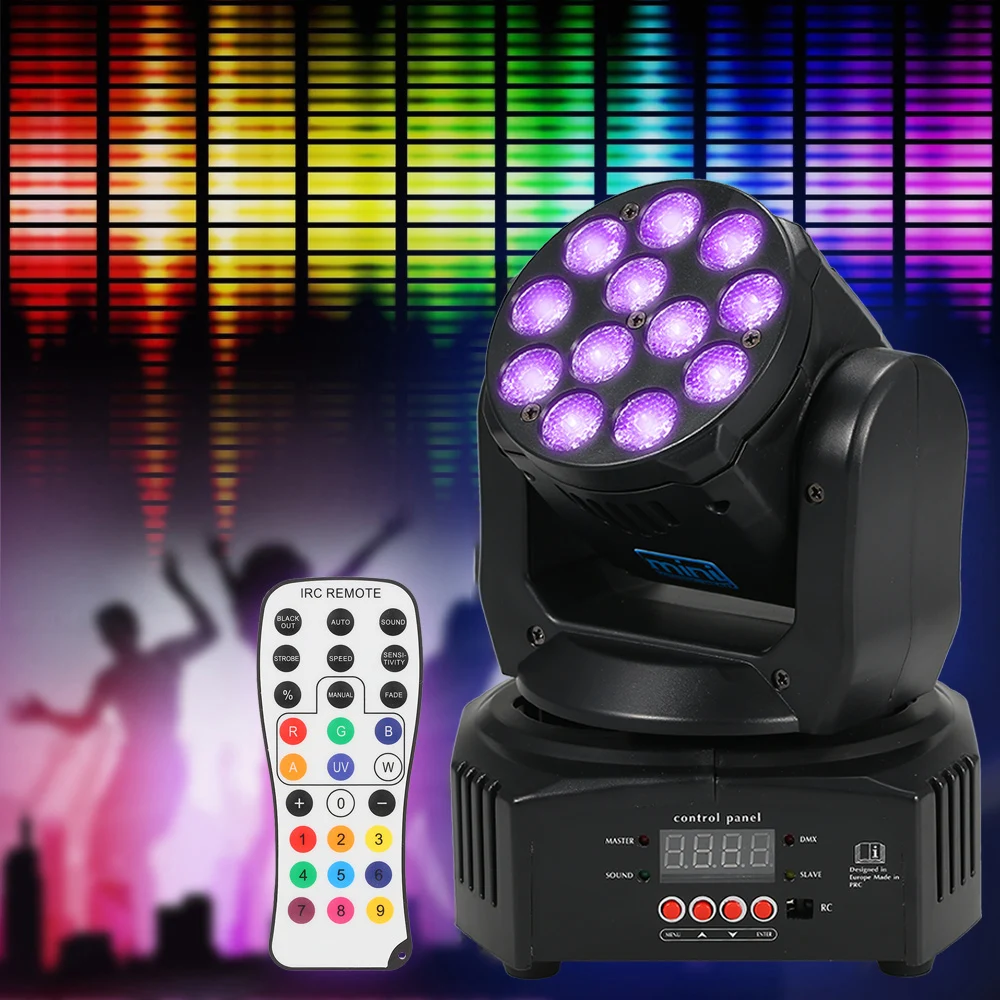 

40W Rgbw Wash Rotating Moving Head Stage Effect Light Dmx512 Sound-Activeated Reomote Control Moving Head Projector Light Stage