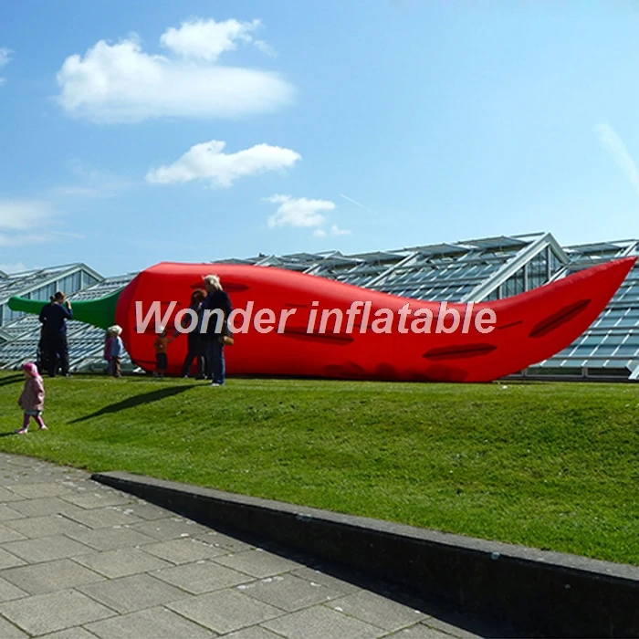 

Custom made giant inflatable pepper inflatable vegetable inflatable chili power for advertising