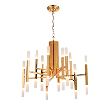 

Promotion 24 head Post modern LED Chandelier Light Toolery Chandelier creative G4 LED bulb AC220V warm white 3000K Collection