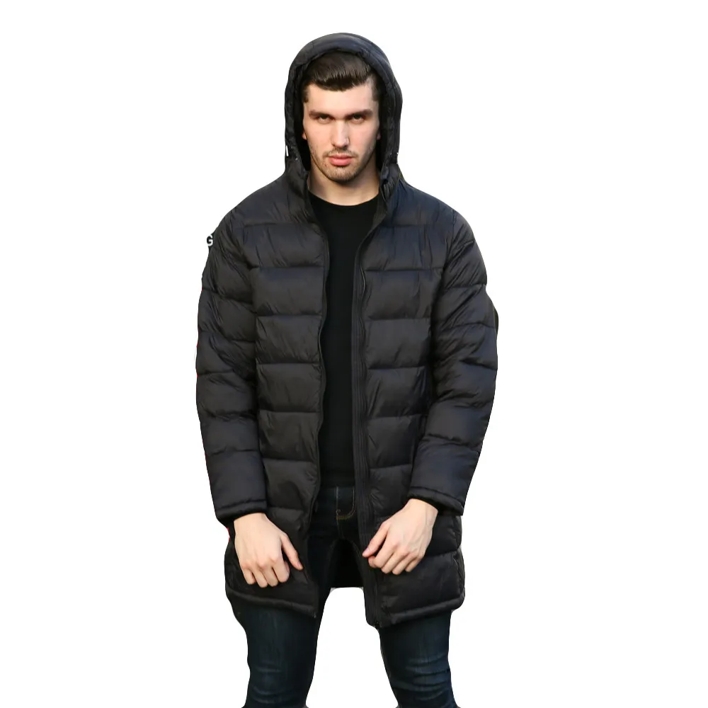 men winter coat Men's Fashion Light Weight  Long Coat  And Down Feather winter men In Autumn Winter parka clothes