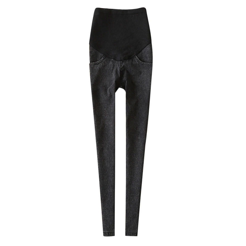 maternity skinny black trousers
