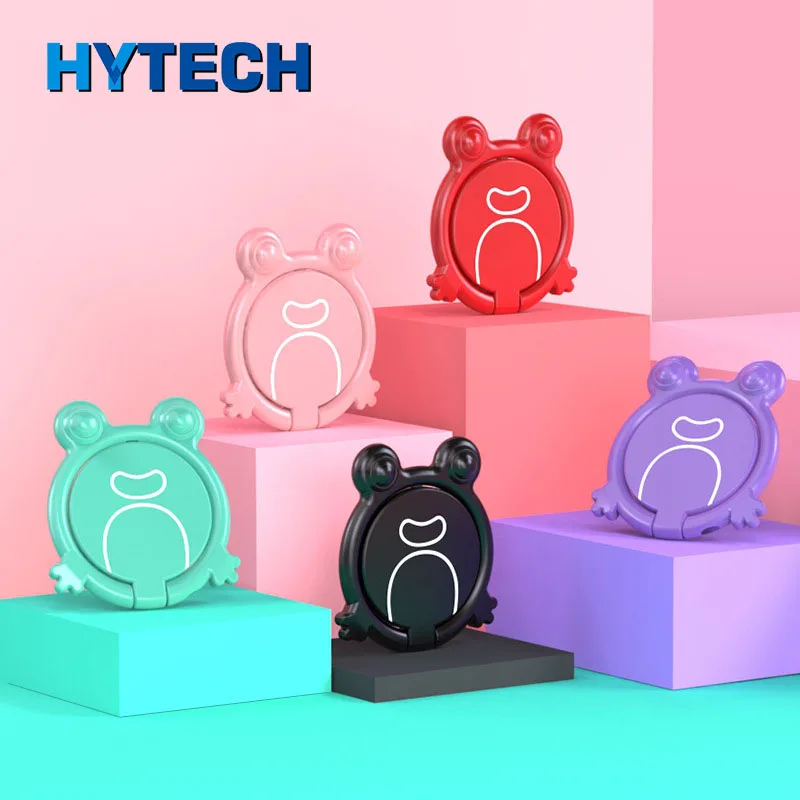 IMIDO Metal Phone Holder Ring Cartoon Frog Magnetic Mobile Stand Universal Finger Support for iphone xiaomi | Мобильные телефоны и