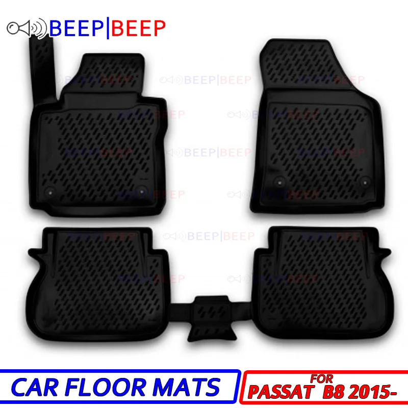 

For Volkswagen Passat B8 2015- car floot mats carpets auto floor dustproof skidproof car styling interior decoration
