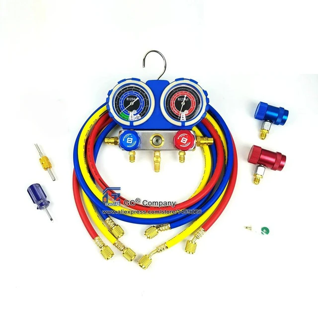 MAID8QDL BlackMAX® R134A, R1234YF Manifold Gauge Set