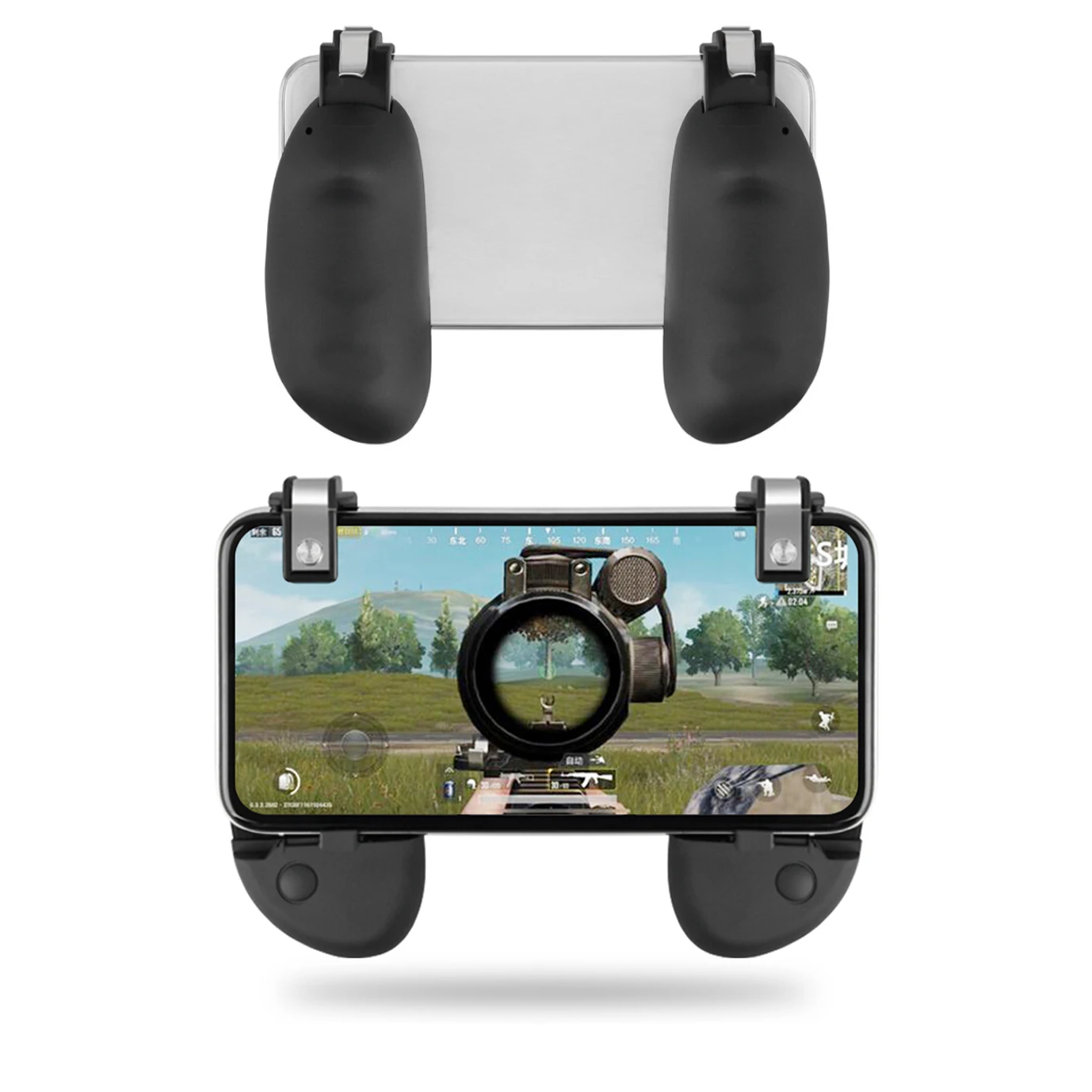 Goedkoop PUBG Gamepad Mobiele Telefoon Mobiele Controle Gamepad Controller Gamer Trigger Knop L1 R1 Shooter voor Iphone XIaomi Android Joystick