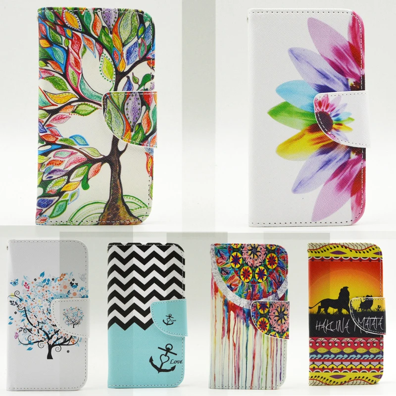 

For coque Sony eXperia Xperia M2 S50H D2302 D2303 D2305 D2306 Case Cover capa for funda Sony M2 Cover with Stand Card Holder