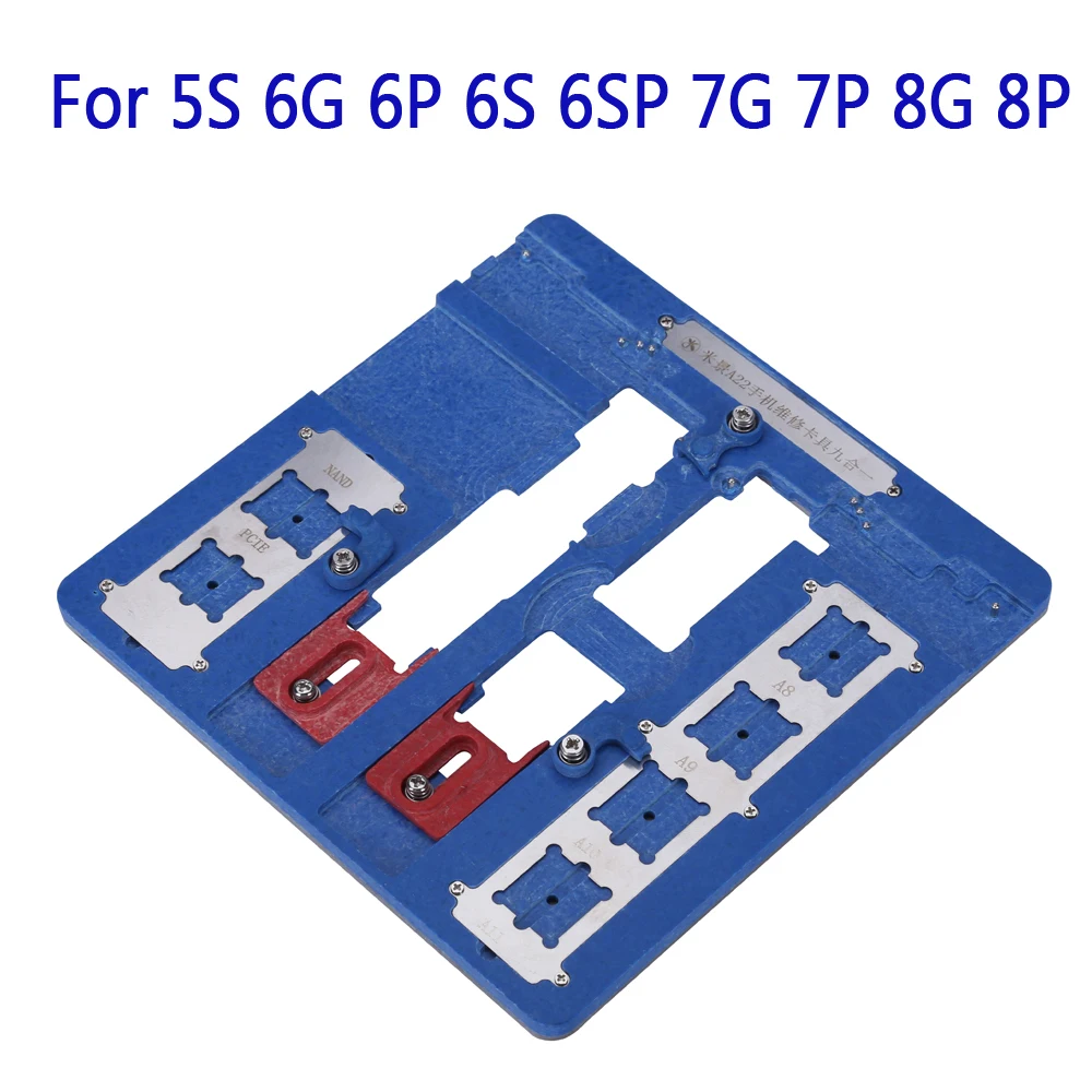 

Logic Board PCB Clamps for iPhone 8P 8 7 7P 6SP 6S 6 5S Fixture Holder Fix Repair Mold BGA Repair Tool