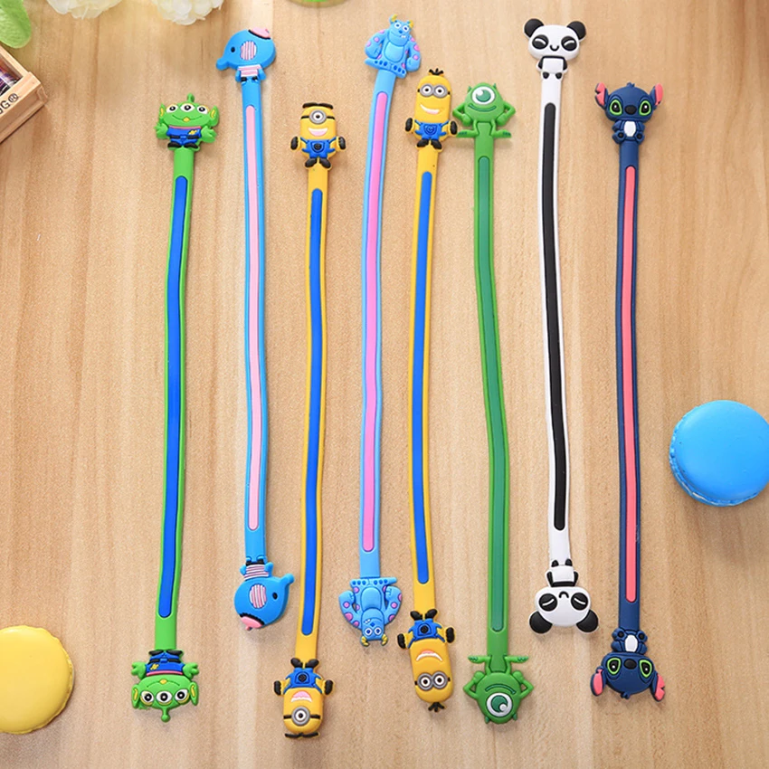 Funelego Cartoon Lovely Style D7 Earphone Wire Organizer Cord Protector For MP3 USB Data Rubber Cable Winder Management Funelego Cartoon Lovely Style D7 Earphone Wire Organizer Cord Protector For MP3 USB Data Rubber Cable Winder Management