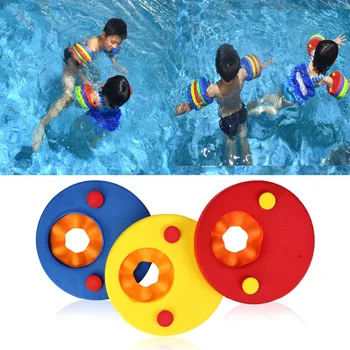 

Arm Floats For Kids Safe Detachable Swimming Training Equipment Swim Band Easily Learn To Swim Colorful 2PCS Swim Discs