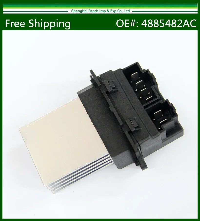 OEM# 4885482AC HVAC Blower Motor Resistor For 2001-2007 Dodge Grand Caravan