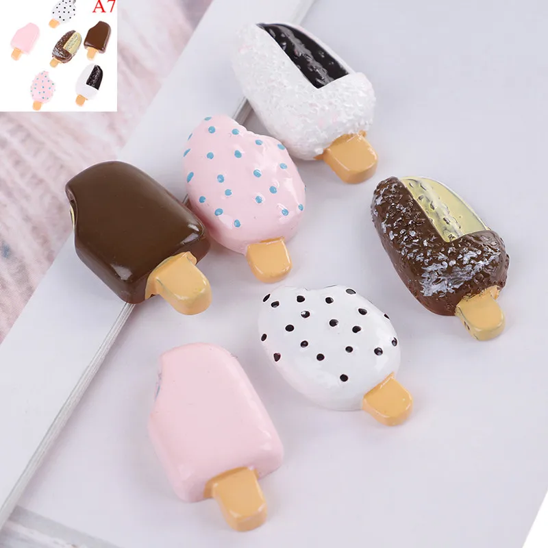 

DIY Cute Simulated Ice Cream Filler For Clear/Fluffy Mud Box Kids Lizun Slime Kit Accessories Modeling Clay Popular Children Toy