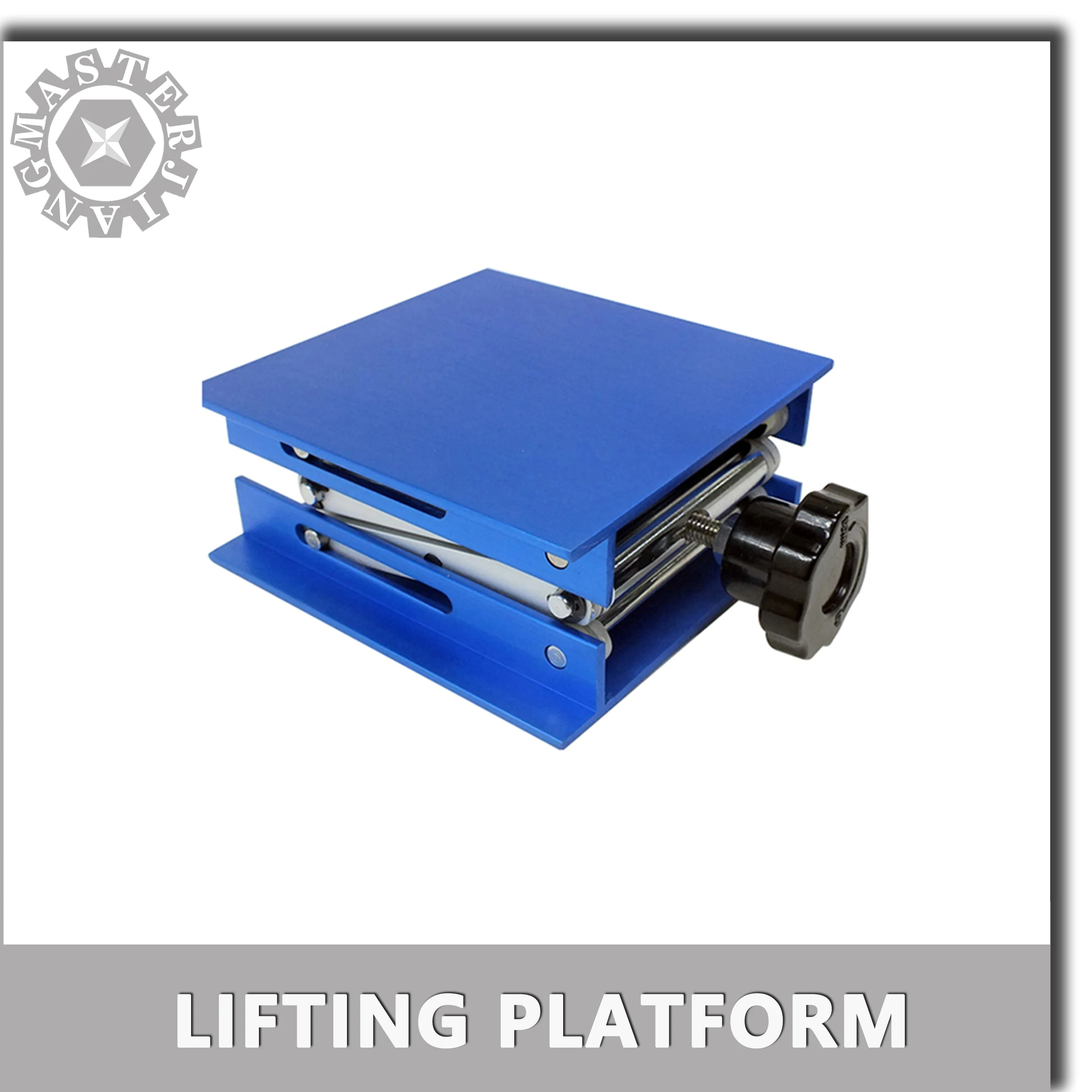 

CNC Laser Engraving Machine 100*100 Mini Aluminum Alloy Lifting Platform Focus Adjustable For Desktop Max Adjust Height 45-145mm