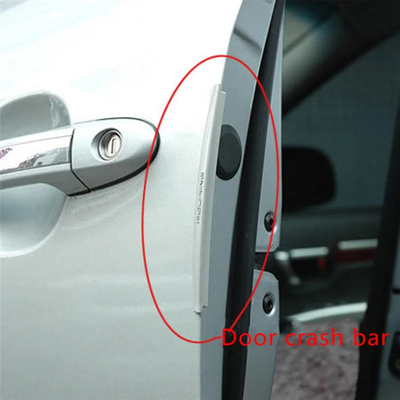 Rokoo 8PCS set auto striscia di protezione sportello Edge Corner bumper buffer scratch Protector 