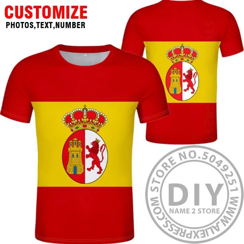 Испанская империя футболка на заказ имя Испания империо футболка бордовая испанская католическая монархия принт флаг крест одежда - Цвет: Style 17