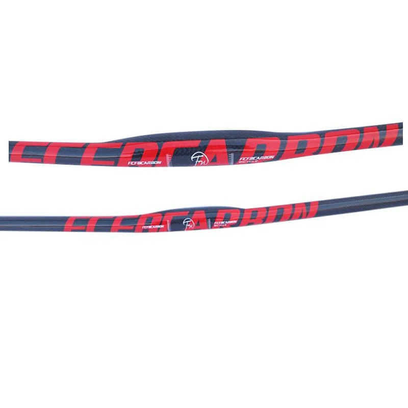 FCFB carbone guidon rouge bleu noir ruban Vtt Carbone Vlo Guidon Plat Guidon VTT Guidon 740/760